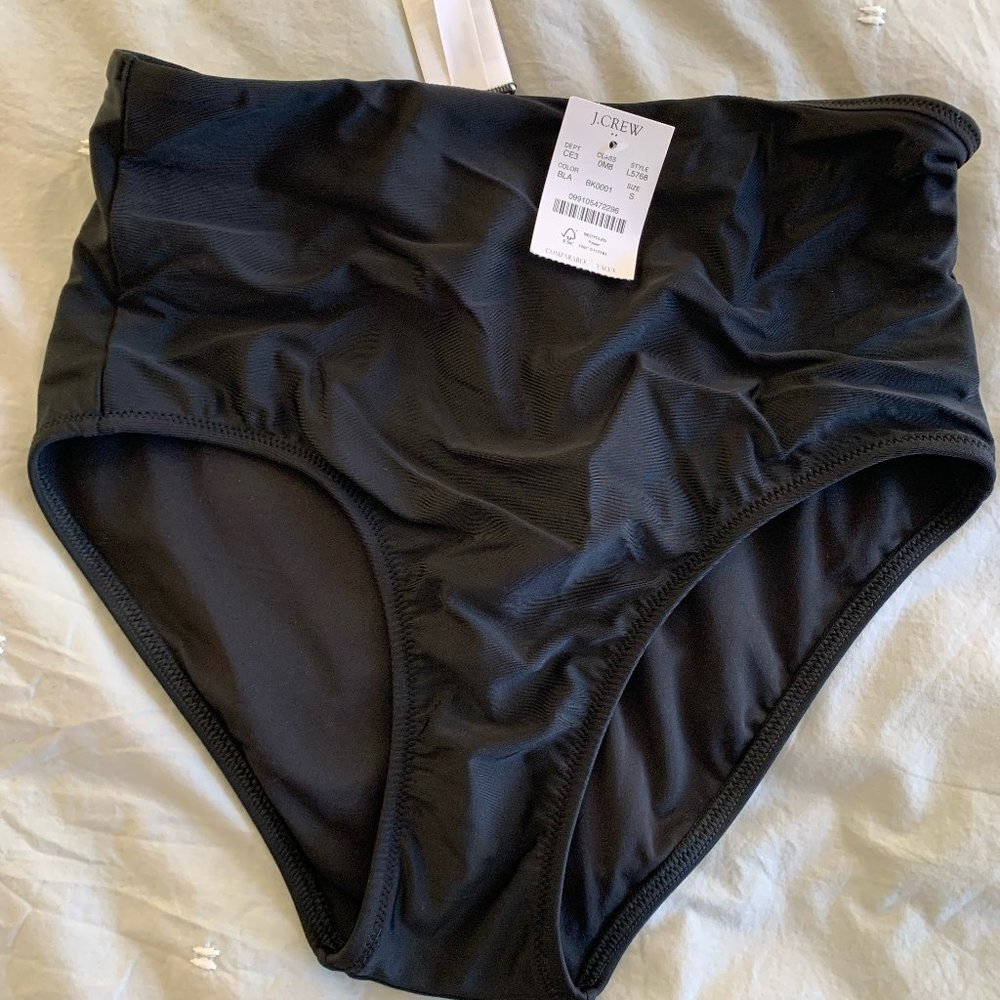 Jcrew high-waisted swimsuit, size small